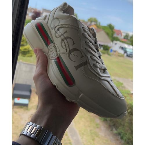 Basket Gucci Homme Achat neuf ou d occasion pas cher Rakuten